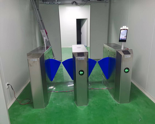 丹阳市远华车业（测温人脸考勤翼闸）(图2)